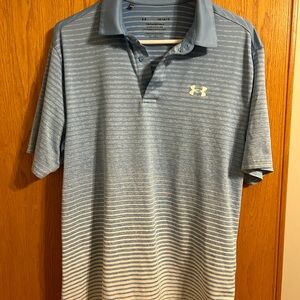 Under Armour Men's Blue Polo Shirt